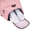 Sacs de plein air Oxford filles sac à bandoulière étanche sport salle de sport avec compartiment à chaussures poche latérale pure Camping randonnée sacs à main 230619