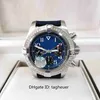 BLS Factory Mens Watch Super Quality 45mm Super Avenger Series Cronografo Orologi in acciaio inossidabile EAT 7750 CAL.01 Movimento Meccanico Orologi da polso da uomo automatici