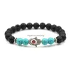 Beaded Maya Bracelet Charm Marble Eye Beads Lava Cure Energy Aura Gifts Drop Delivery Jewelry Bracelets Dhlia