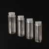 Plastic Medicine Mini Bottle 5g Tablet Plastic Clear Pills Portable Capsule Bottle fast shipping F628 Ggclh