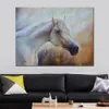 Paysage abstrait toile Art cheval Portrait peinture à l’huile à la main oeuvre impressionniste