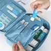 Косметические сумки NECER Многофункциональный водонепроницаемый туалетный макияж Организатор DoubleLayer Makeup Bag Man Women Travel Cosmetic Wash 230620