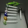 Rauchpfeifen Shisha Bong Glas Rig Öl Wasser Bongs Bunte spitze Glaspfeife