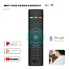 G40 Air Mouse Voice Remote Control 2.4G Wireless Mini Kyeboard com IR Learning Gyroscope Sensing para Android TV Box PC G40S