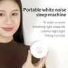 Baby Monitor Camera 300mAh White Noise Machine 18 suoni rilassanti Sleep Sound Player Batteria ricaricabile incorporata Luce notturna per i viaggi a casa 230620