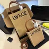 10a Anagram Tote Fold Shopper Stroh Strandtasche Herren gewebt Raffias Luxurys Cross Body Designer Gym Totes Handtasche Schulter Damen geprägte Wochenendmode Clutch Bags