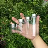 20 ml 50 ml 65 ml 90 ml szklane butelki ze srebrną aluminiową czapką ślubną Słoiki Dekoracja imprezy 24pcs Darmowa wysyłka High Glssg