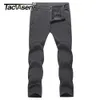 Mens Pants Tacvasen Winter Softshell Men Fleece Foder Warm Military Tactical Straight Thermal Hike Hunt Trousers Work 230620