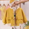 Vestes Enfants Manteau Printemps Et Automne Bébé Fille Style Coréen Casual 0-4 Ans Veste