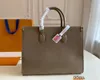 35cm Totes Handbags Designer Womens Fashion Elephant Grey Casual Large Capacity Ladies Leather Shoulder Bags Tote Embossed Letter