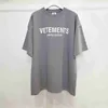 Heren T-shirts Goede kwaliteit 2023ss VETEMENTS Limited Edition Mode T-shirt Heren 1 1 Borduurletter VETEMENTS Tee VTM Dames Korte mouw T230621