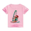 T Shirt Moda Çocuk Giysileri Varış 4 Renk Yaz Konforlu Güzel Toddler Kızlar Kısa Kollu Karikatür Sevimli Küçük Ayı Tişört 230620