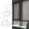 Curtain 12 Pcs Pull Bead Hook Sheer Clear Clips Roller Blind Blinds Cord Safety Acrylic Shade Shower Rings