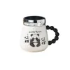 Canecas Bonito Alívio Panda Copo de Cerâmica Alto Nível de Aparência Caneca de Desenho Animado com Presente de Mão Café da Manhã Café da Manhã Copos de Leite