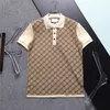 럭셔리 브랜드 남성 디자이너 폴로 티셔츠 여름 패션 통기성 짧은 소매 옷깃 캐주얼 탑 셔츠 22ss M-3XL