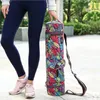 Bolsas para atividades ao ar livre de lona à prova d'água mochila para yoga esteira para academia malas de pilates transportadoras