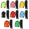 Andere sportartikelen Heren Voetbal Keepersuitrusting Keepersportpak Lange mouw Sponsbeschermers Bescherming Topbroek Voetbaltrainingsuniform Sportkleding 230620