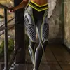 Leggings da donna Pantaloni sportivi con stampa sottile Allenamento fitness unico da donna Sexy Push Up Gym Wear Pantaloni da yoga colorati elastici