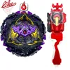 Trottola Laike Burst Superking Trottola B-169 Variant Lucifer B-163 Brave Valkyrie con manico di lancio scintillante Set giocattolo per bambini 230621