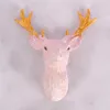 Bakvormen Aomily Elk Head Shaped Silicone Soap Candy Fondant Chocolate Kitchen Mould Cookies Cake Cupcake DIY Mould