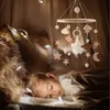 ガラガラの携帯電話の赤ちゃんのガラガラのおもちゃのための0〜12ヶ月の赤ちゃん生まれのベッドベッドウッドベルモバイル幼児のガラガラカルーセルキッズミュージカルトイギフト230620
