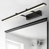 Lampade da parete LED Armadietto a specchio Luce moderna minimalista bagno nordico Trucco WC in acciaio inossidabile