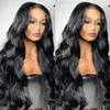 250 Density Body Wave 13x6 Lace Frontal Human Hair Wigs for Women Remy Wavy Lace Front Wig PrePlucked 4X4 Closure Wig