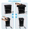 7.6 Gallon Pull out Trash Can Under Counter Cabinet Waste Container for Kitchen