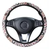 Steering Wheel Covers 38cm Car Cover Ethnic Style Steering-wheel Accessories Linen Universal Pretty