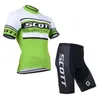 Велосипедные майки устанавливают Scott Pro Mens Set Summer Clothing MTB велосипедная одежда униформа Maillot Ropa Ciclismo Велосипедное костюм 230620