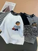 T-shirts Kinderkleding Jongens T-shirt met korte mouwen Zomer Medium Kinderen Halflange katoenen top 230620