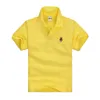 Kids Shirts Summer Kids Polo Shirts Children Cotton Short Sleeved Tops 3-14 Years Boys Girls Lapel Solid Sport Polo Shirts 230620