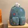 Mochila de design com flor em relevo homens mochilas escolares tamanho médio ao ar livre viagens bolsas de ombro mochila caso do computador para homem mulher