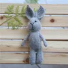 Keepsakes born Mohair Teddy Bear Toy Pography Prop Baby Handmade Knit Doll born Stuffer Animal Prop 230620