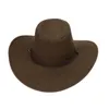 Cloches Cool Western Cowboy Hats Мужчина Солнце козырьк Женщины путешествия