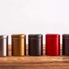 Mini Metal Tea Caddy Sealed Storage Tank Portable Travel Tea Boxes Tea Tin Containers kaffet Canister Kitchen Candy Jar