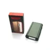 Ultrathin Creative Metal Men / Women's Portable Cigarette Case Contient 10 Pcs Cigarettes Capacité Fumer Accesoires Usine Vente Directe
