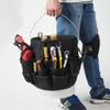 Tool Bag Tool Bag with 51 Pockets Fits to 3.5-5 Gallon Bucket Tool Belt Tool Organizer Gardening tool bag 230620