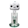 10.5 pulgadas 3D Carton Hookah DAB Oil Rig Recycler Accesorio para fumar para tabaco Bong Tubería de agua 8 brazos árboles perc