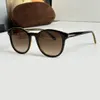 0752 Retro Round Groundses Crystal Brown Lens Men Women Sun Showes Summer Sunnies Gafas de Son Sonnenbrille UV400 Eyewear with box