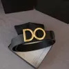 Klasik Tasarımcı Erkek Kemer Genişliği 4cm Erkek Kadın İçin Gerçek Deri Kemerler Pürüzsüz Toka Altın Şerit 4 Renkler Cowhide Mektup Tasarım