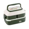 Din sets sets Bento Box draagbare magnetron lunch voor kantoormedewerker kinderen volwassen 367A