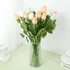 NYA 5st 45 cm Artificial Rose Flower Home Garden Decoration Real Touch Fake Flowers Diy Wedding Bride Bouquet Valentine's Day Gift