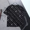 BLCG Lencia 2023 Summer New 100 ٪ T-Shirt Thirt Men High Quality Print Color Mens Designer T Shirt Paris Fashion Tops 22440