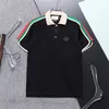 Lyxmärke Herr Designer Polo T-Shirt Sommarmode Andas Kortärmad Lapel Casual Toppskjortor 22ss M-3XL