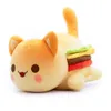 25 centimetri Cute Cat Peluche Giocattoli Dolci Dolcetti Peluche Macaron Torta Al Cioccolato Gatti Amburgo Cuscino Regali Per Bambini 2121