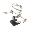 Loupe Clip Auxiliaire De Soudage Loupe Réparation De Carte De Circuit Électrique Support De Fer À Souder Pince À Souder Loupe Réglable 230620