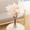 Dried Flowers Artificial Fake Plants New Beautiful Long Branch Rime Edelweiss Winter Photography Supplies Home Living Room Decorations