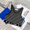 Couturier Women Vest Sweater Designer Striped letter sleeveless top Knitwear Fashion Style Womens pullover top Beach vest sexy