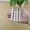 12 Pieces 37*90mm 70ml Corks Small Glass Bottle Stopper Storage Tiny Jar Spice Candy Containers Vial With Corkhigh qualtity Ovgfk